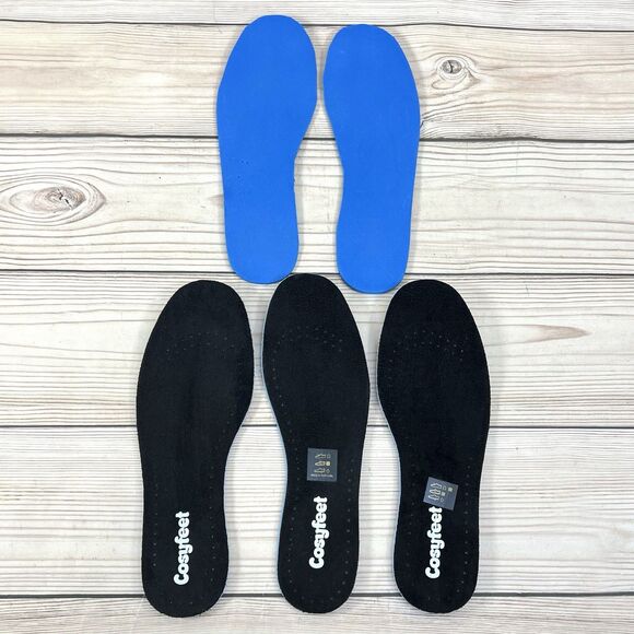 Cosyfeet Laura Shoes Women 9 Navy Blue Floral Mary Jane Extra Roomy Comfort Flat - Picture 12 of 16